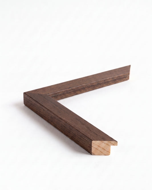 Sample: Copenhagen (15x15mm), Dark Brown Oak - Veneer