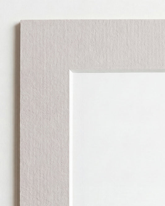 Mount Sample: Light Grey (White Core)