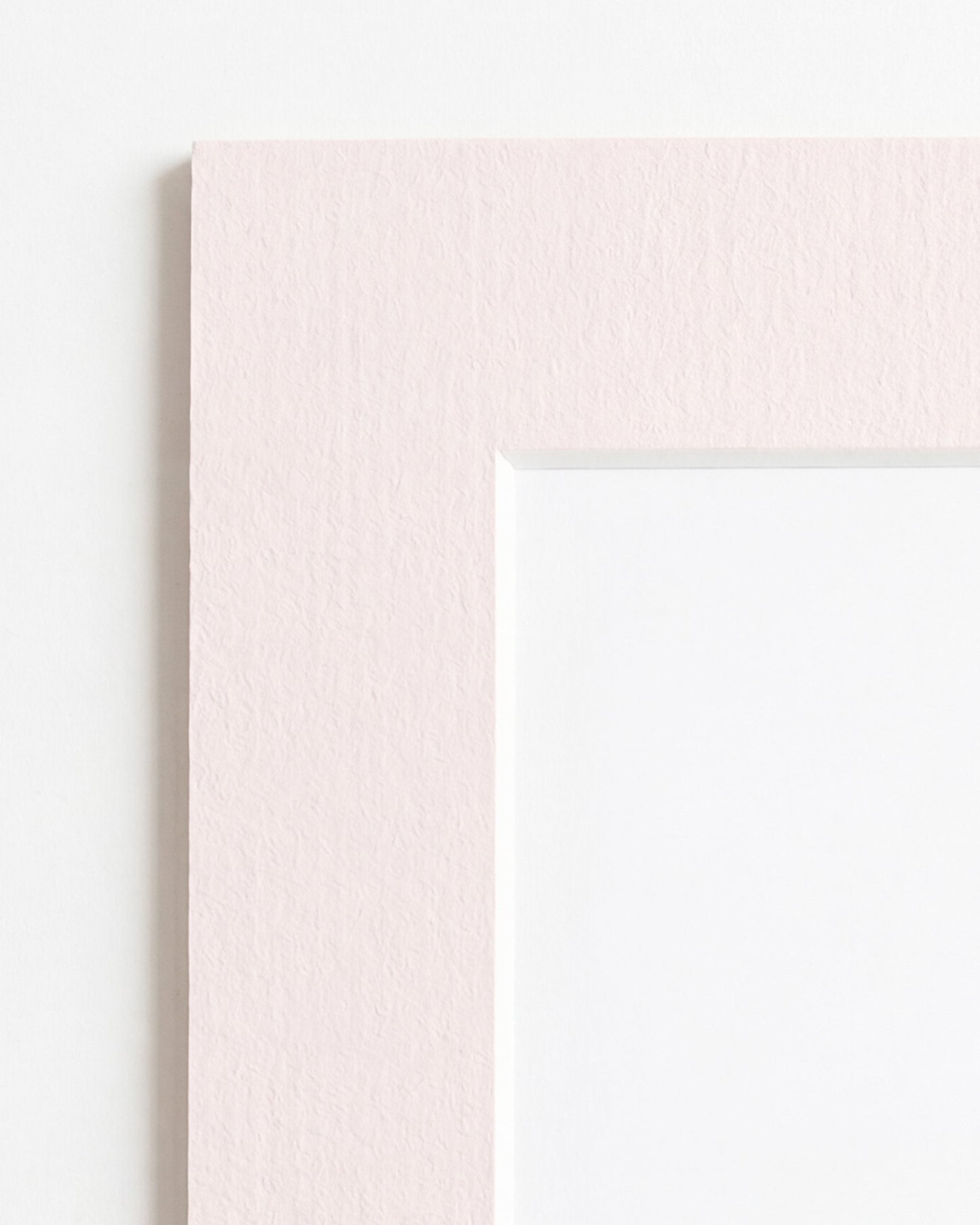 Mount Sample: Powder Pink (White Core)