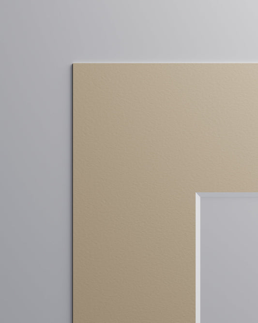 Mount Sample: Beige (White Core)