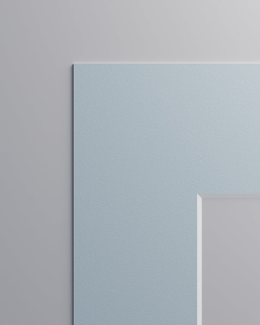 Mount Sample: Dusty Blue (White Core)